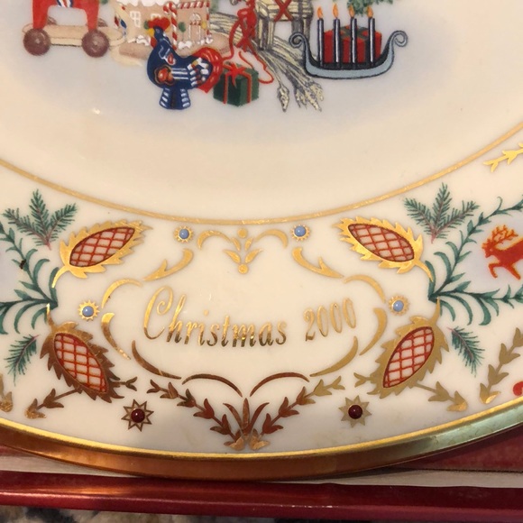 Lenox Christmas Plate 2000 - Picture 9 of 9